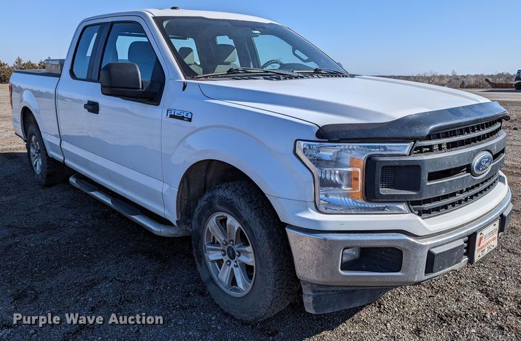 image for item LF9613 2018 Ford F150  SuperCab pickup truck