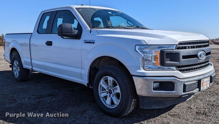 image for item LF9614 2018 Ford F150  SuperCab pickup truck