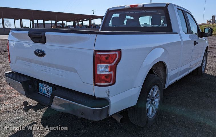 image for item LF9614 2018 Ford F150  SuperCab pickup truck