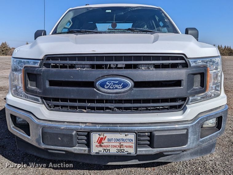 image for item LF9614 2018 Ford F150  SuperCab pickup truck