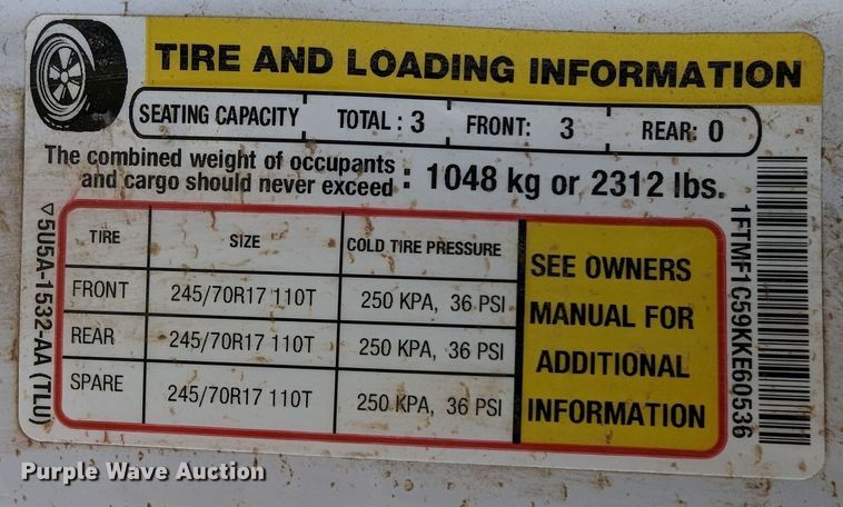 image for item LF9618 2018 Ford F150  pickup truck