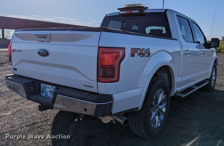 image for item LF9623 2016 Ford F150 Lariat  SuperCrew pickup truck