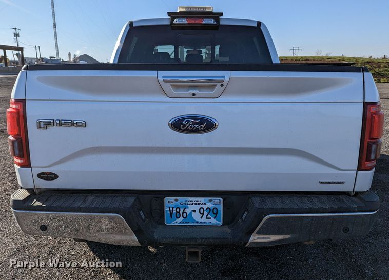 image for item LF9623 2016 Ford F150 Lariat  SuperCrew pickup truck