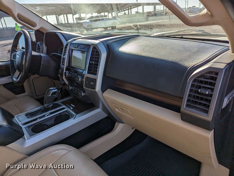 image for item LF9623 2016 Ford F150 Lariat  SuperCrew pickup truck