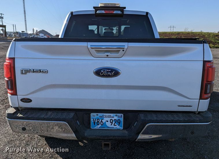 image for item LF9623 2016 Ford F150 Lariat  SuperCrew pickup truck