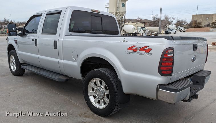 image for item LF9643 2008 Ford F250 Super Duty  Crew Cab pickup truck