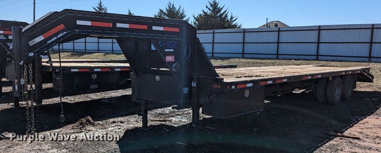 image for item LF9652 2012 Maxey GN20K  equipment trailer