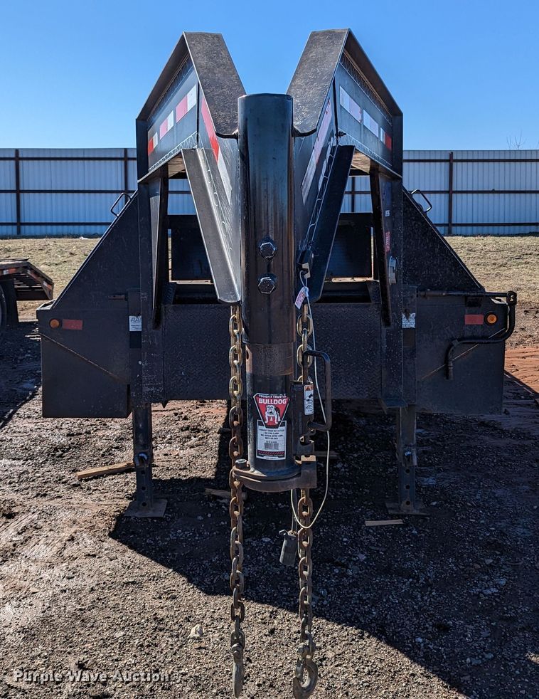 image for item LF9652 2012 Maxey GN20K  equipment trailer