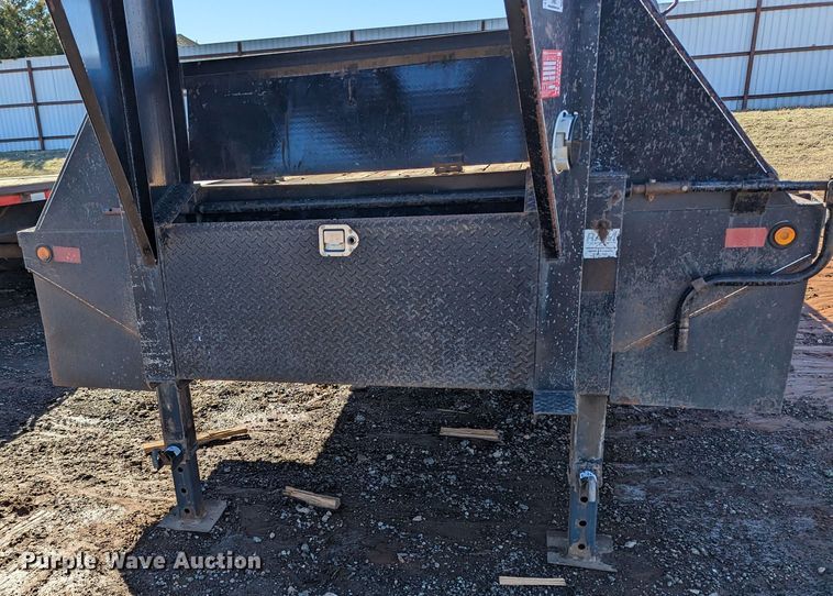 image for item LF9652 2012 Maxey GN20K  equipment trailer