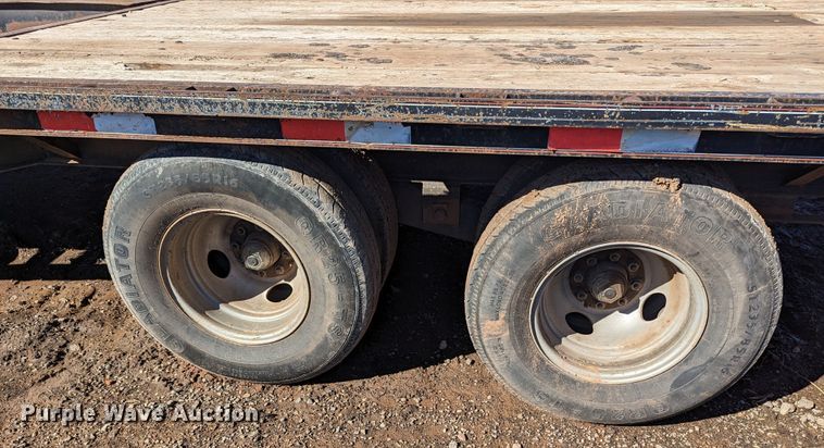 image for item LF9652 2012 Maxey GN20K  equipment trailer