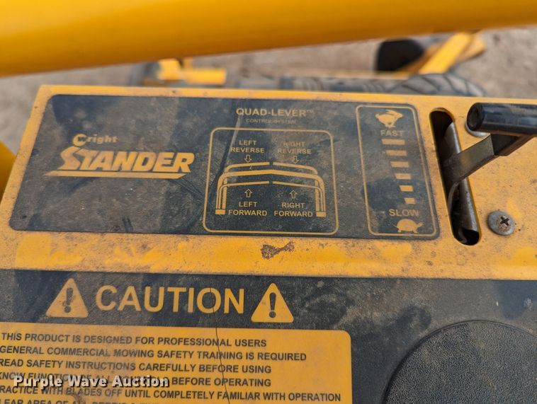 image for item LF9661 2014 Wright Stander X  ZTR lawn mower