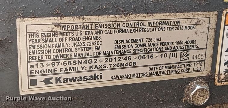 image for item LF9661 2014 Wright Stander X  ZTR lawn mower