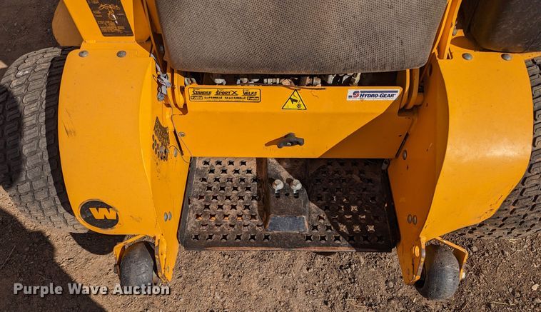 image for item LF9662 2015 Wright Stander X  ZTR lawn mower