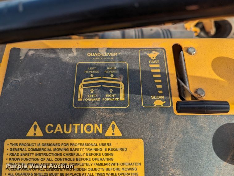 image for item LF9666 2015 Wright Stander  ZTR lawn mower