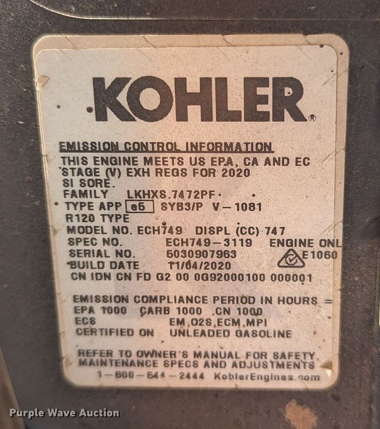 image for item LF9669 Walker B27i  ZTR lawn mower