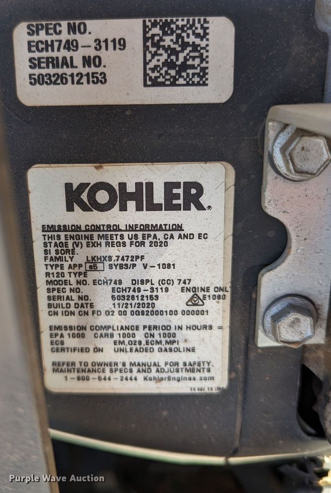 image for item LF9676 Walker B27i  ZTR lawn mower