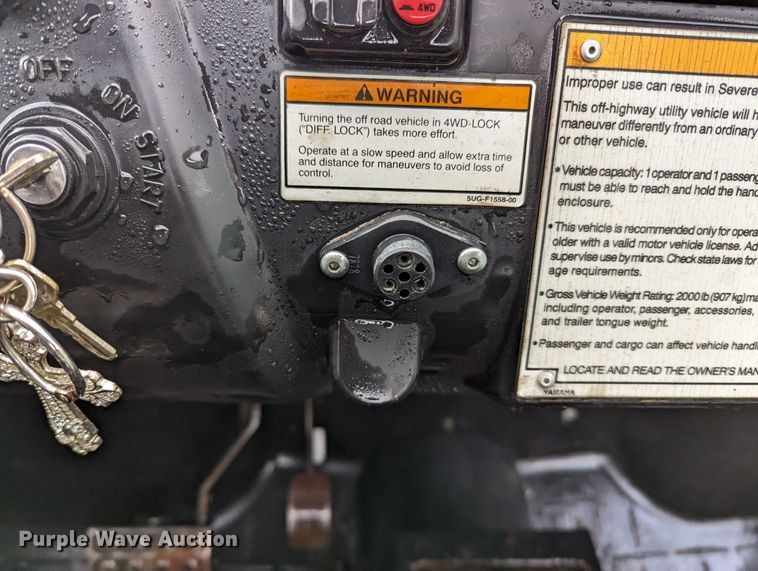 image for item LF9706 2007 Yamaha Rhino 450  utility vehicle