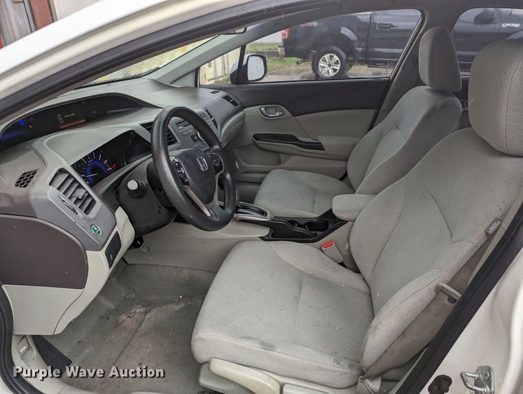 image for item LF9744 2012 Honda Civic 