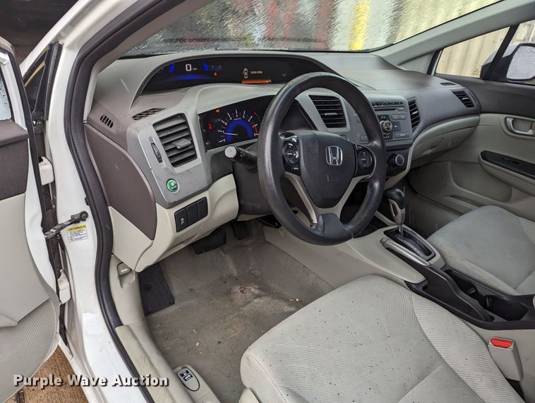 image for item LF9744 2012 Honda Civic 
