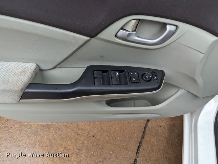 image for item LF9744 2012 Honda Civic 