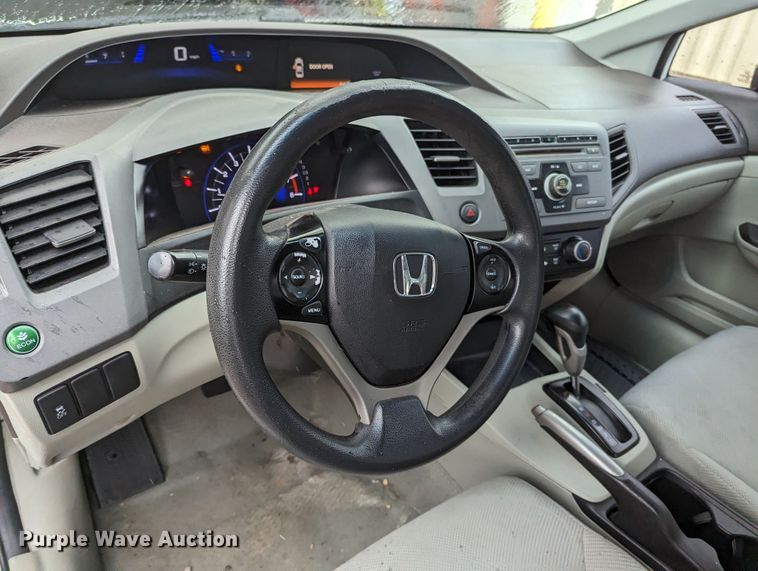 image for item LF9744 2012 Honda Civic 