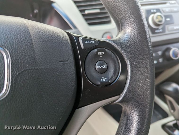 image for item LF9744 2012 Honda Civic 