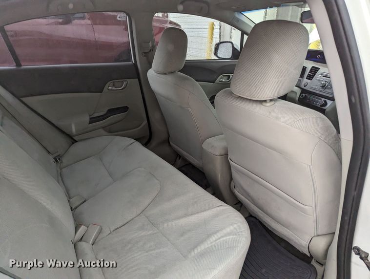 image for item LF9744 2012 Honda Civic 