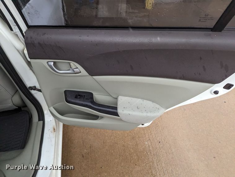 image for item LF9744 2012 Honda Civic 