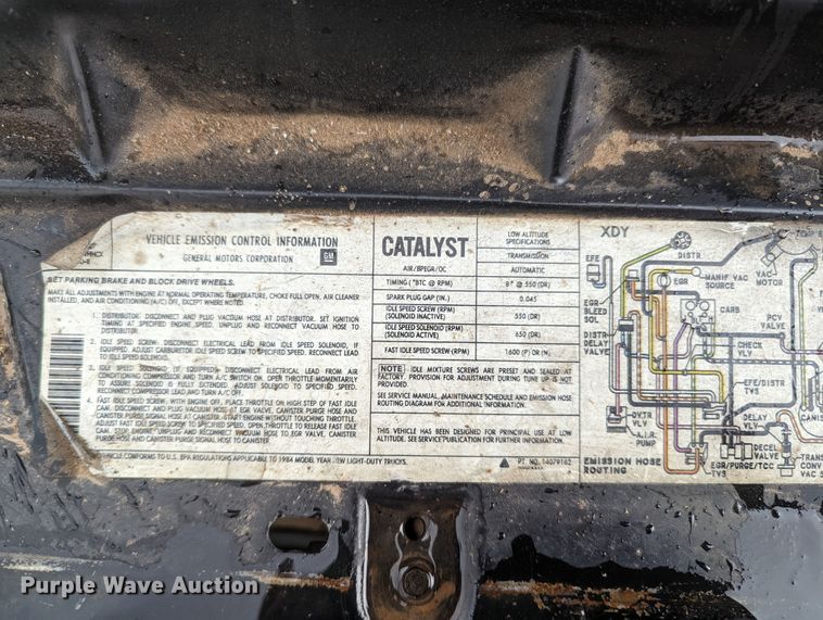 image for item LF9745 1984 GMC Suburban  SUV