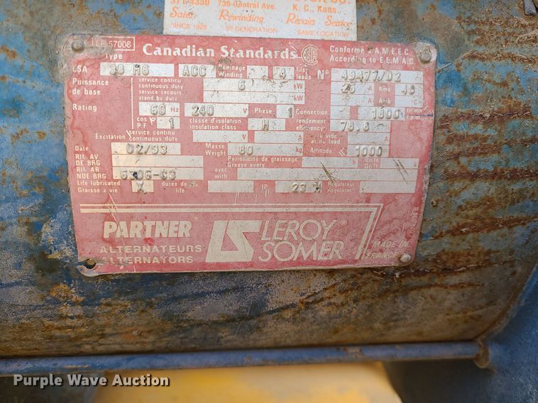 image for item LH9817 Amida Site-Lite SL4000  light plant