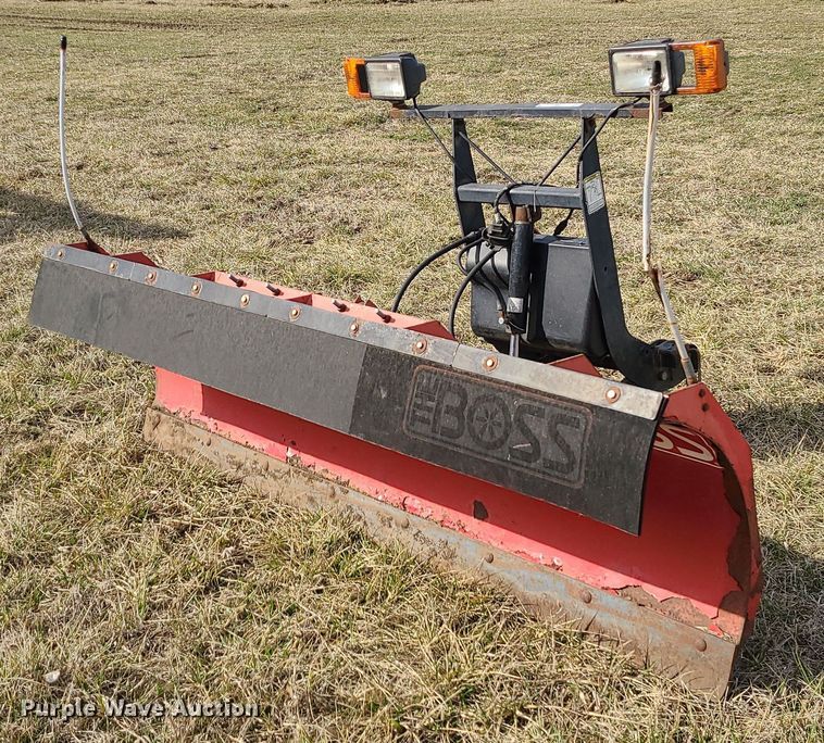 image for item LH9843 Boss  7 '6" W Super Duty snow plow
