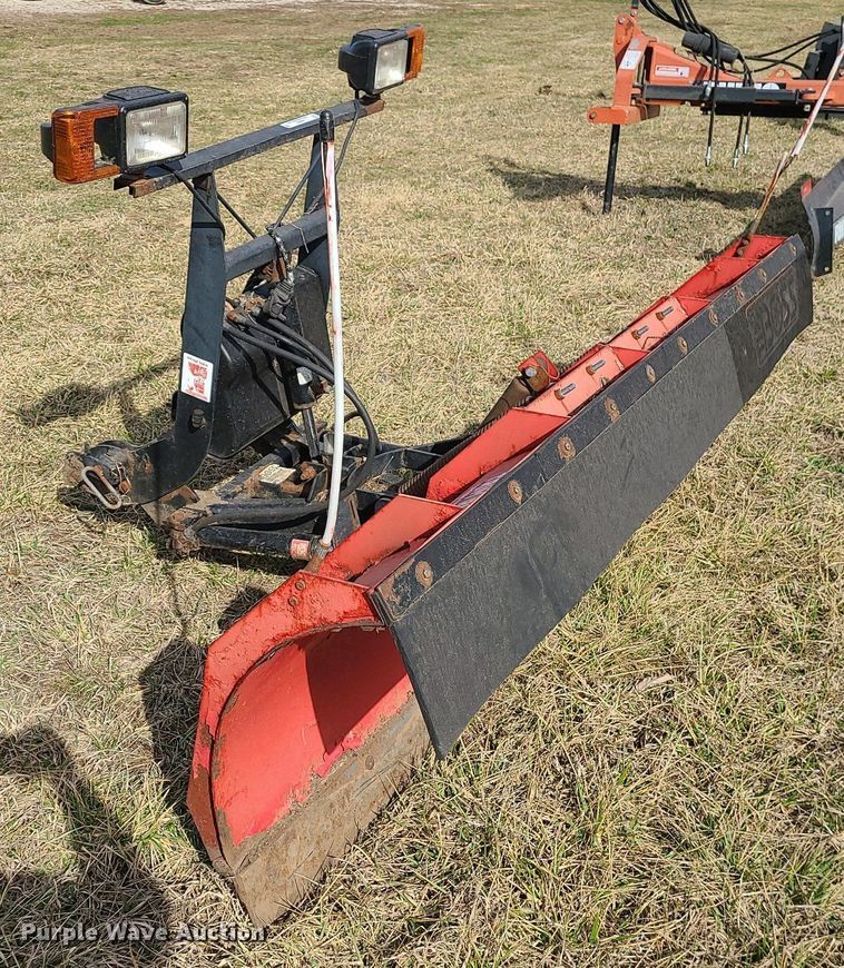 image for item LH9843 Boss  7 '6" W Super Duty snow plow