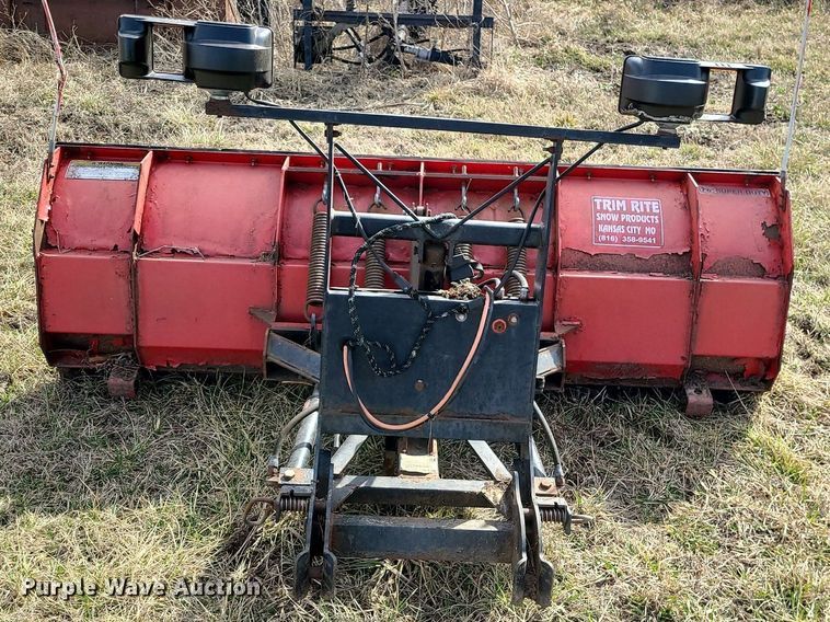 image for item LH9843 Boss  7 '6" W Super Duty snow plow