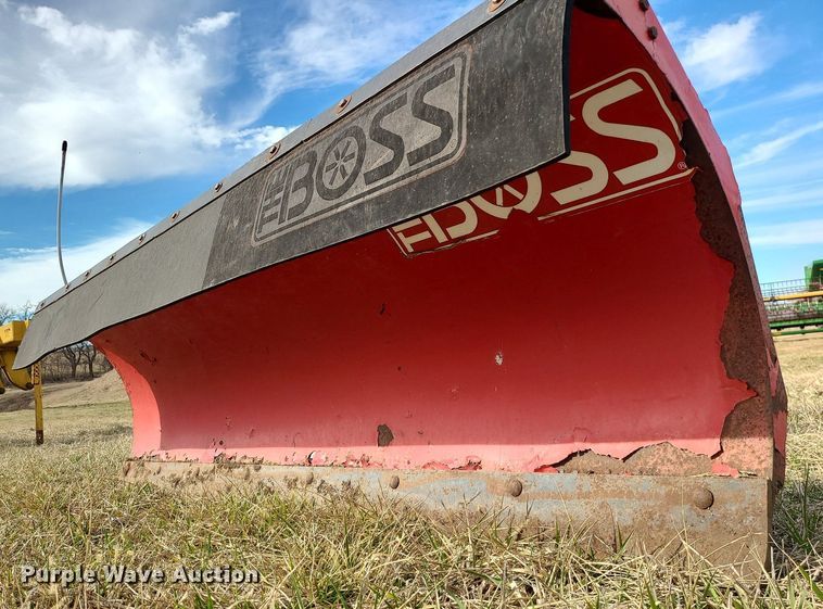image for item LH9843 Boss  7 '6" W Super Duty snow plow