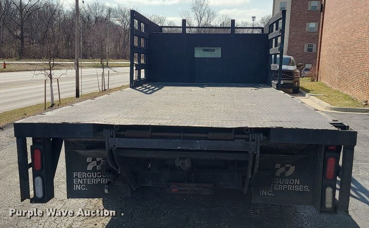 image for item LH9852 2008 Ford F550 Super Duty  flatbed truck