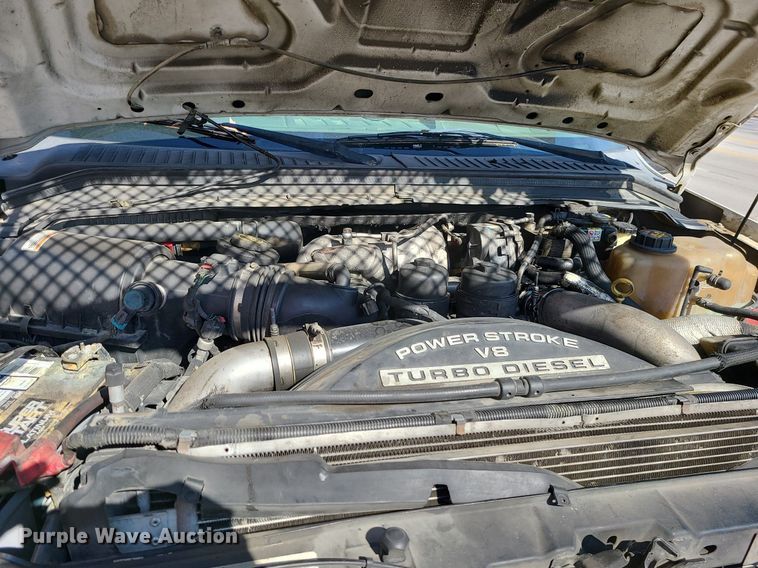 image for item LH9852 2008 Ford F550 Super Duty  flatbed truck