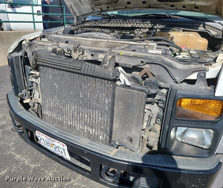 image for item LH9852 2008 Ford F550 Super Duty  flatbed truck