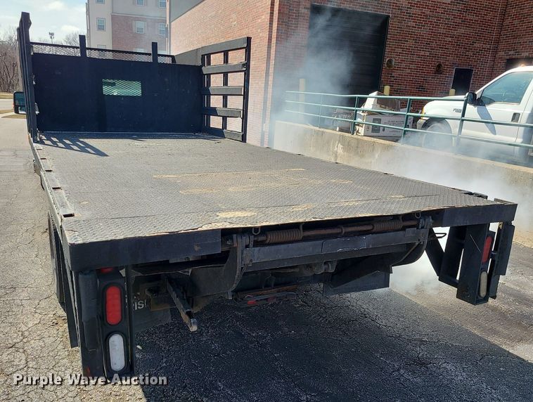 image for item LH9852 2008 Ford F550 Super Duty  flatbed truck