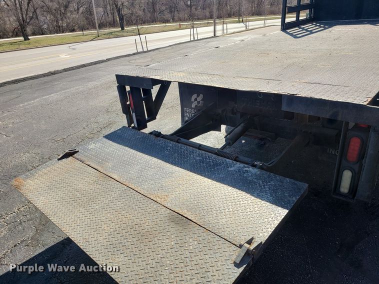 image for item LH9852 2008 Ford F550 Super Duty  flatbed truck
