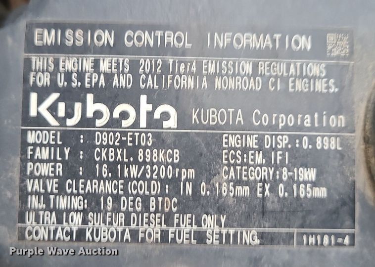 image for item LH9853 Kubota RTV900T  utility vehicle