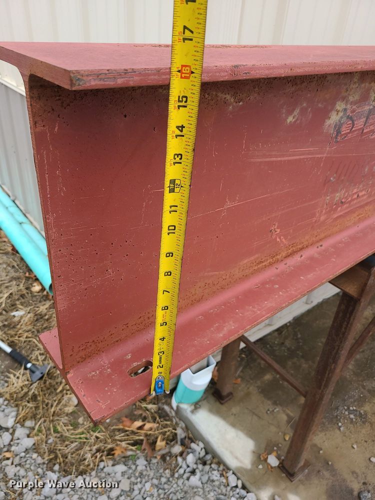 image for item LH9862 10'1"L x 7"W x 16"H I-beam