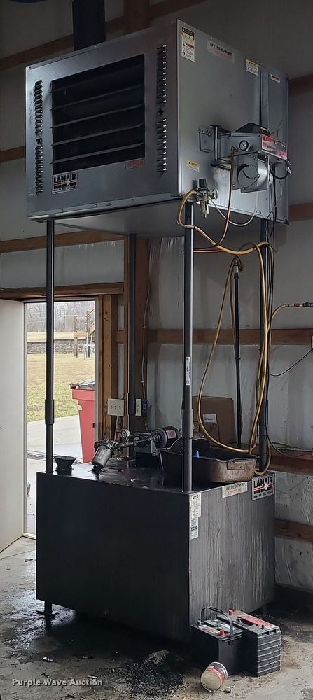 image for item LH9864 Lanair MX250  waste oil heater