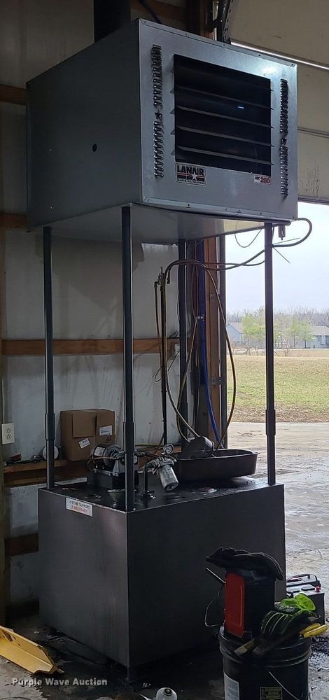 image for item LH9864 Lanair MX250  waste oil heater