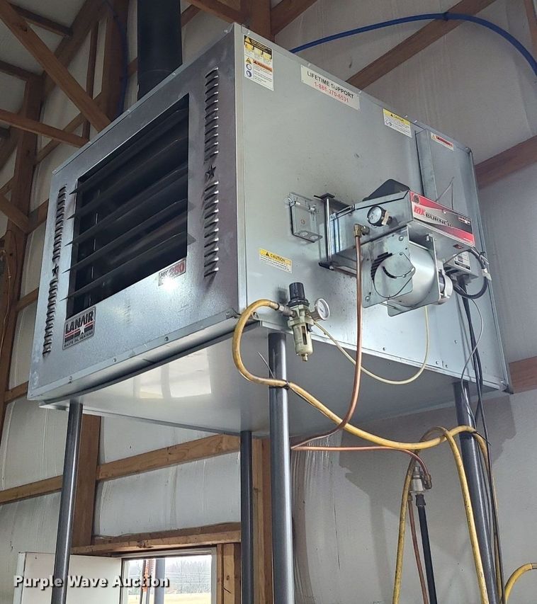 image for item LH9864 Lanair MX250  waste oil heater