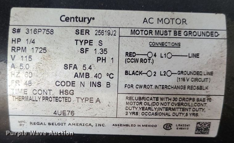 image for item LH9864 Lanair MX250  waste oil heater