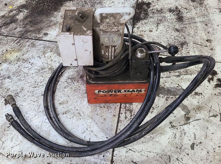 image for item LH9867 Power Team  hydraulic power unit