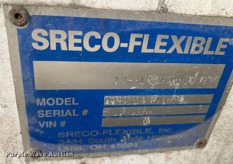 image for item LI9097 Sreco Flexible HSRSR38TM/PT0  sewer rodder bed