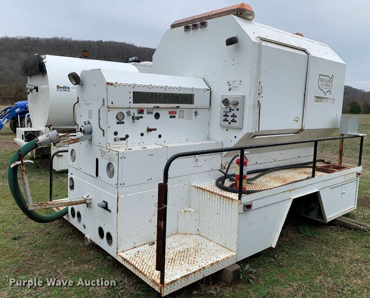 image for item LI9098 Sewer Equipment of America  sewer rodder truck bed