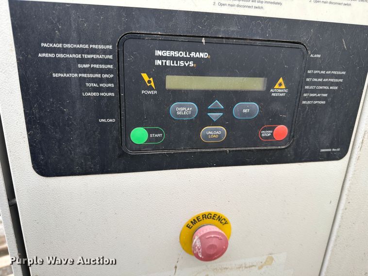 image for item LN9086 Ingersoll Rand SSR-EP75  air compressor