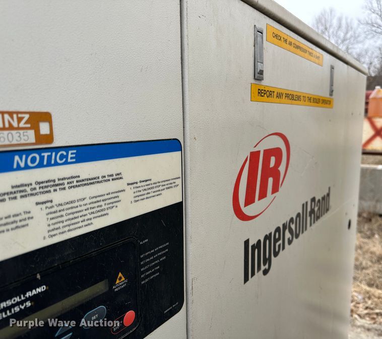 image for item LN9086 Ingersoll Rand SSR-EP75  air compressor